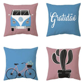 ColorFlick Cushion Covers Pack Of 4